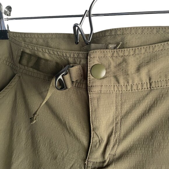 Prana Olive Green Jasmine Knicker Size 10 - Picture 4 of 7